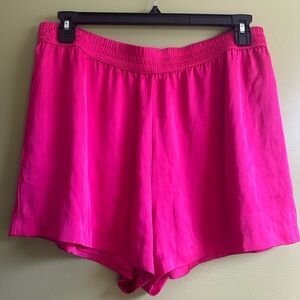 Victoria's Secret High Waist Fuchsia Shorts